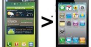 iPhone'ie 4 i Samsung Galaxy S - który lepiej wyświetla filmy? [wideo]