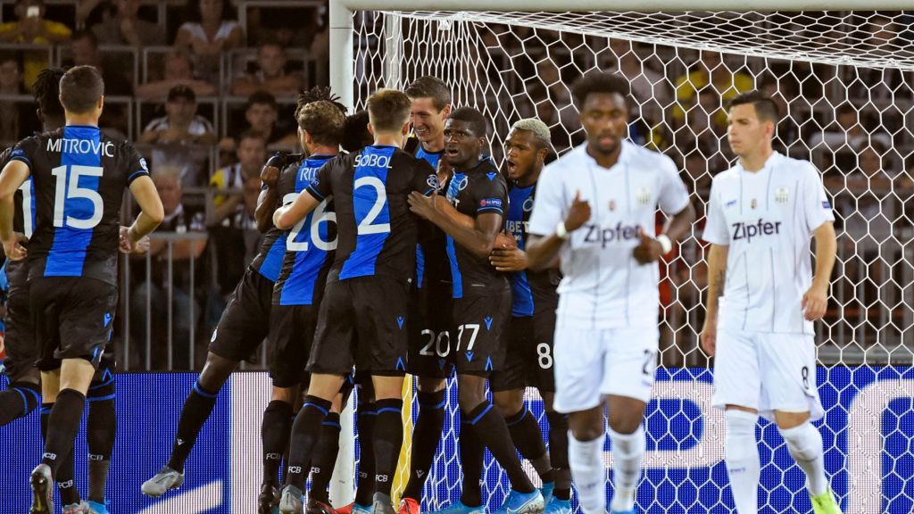 Getty Images / Philippe Crochet / Na zdjęciu: piłkarze Club Brugge