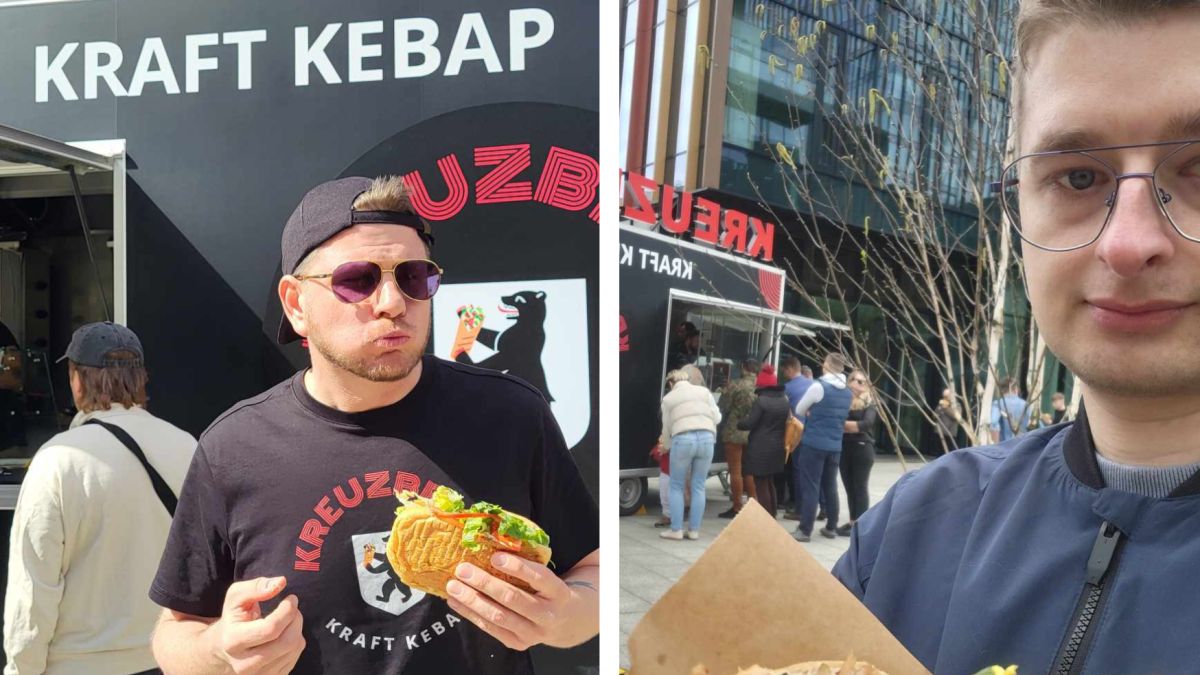 Filip Chajzer otworzył budkę z kebabem