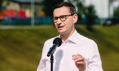 Wulgarnie krzyczał do premiera Mateusza Morawieckiego. Sprawa ma trafić do sądu