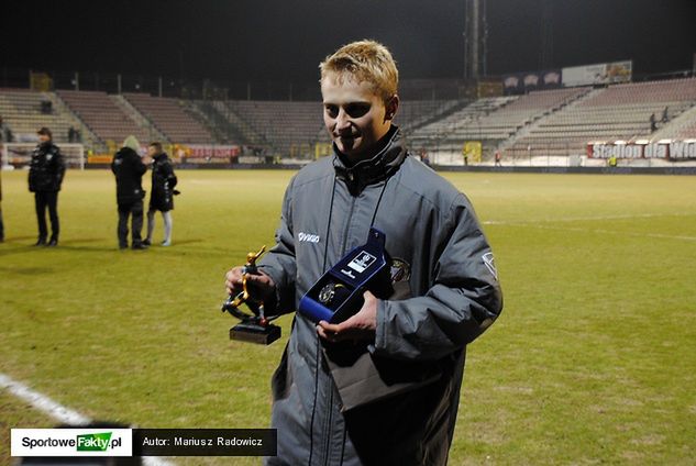 Bartłomiej Pawłowski został wybrany zawodnikiem meczu Widzew Łódź - Polonia Warszawa