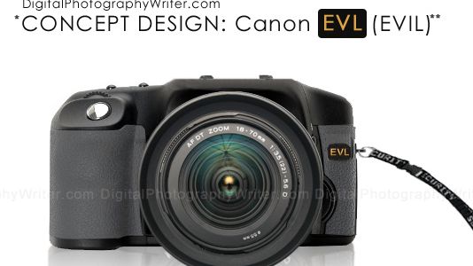 Czy tak będzie wyglądać model Canona pozbawiony lustra? 1