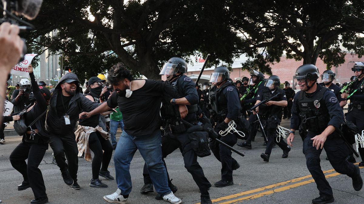 Zamieszki w Kalifornii