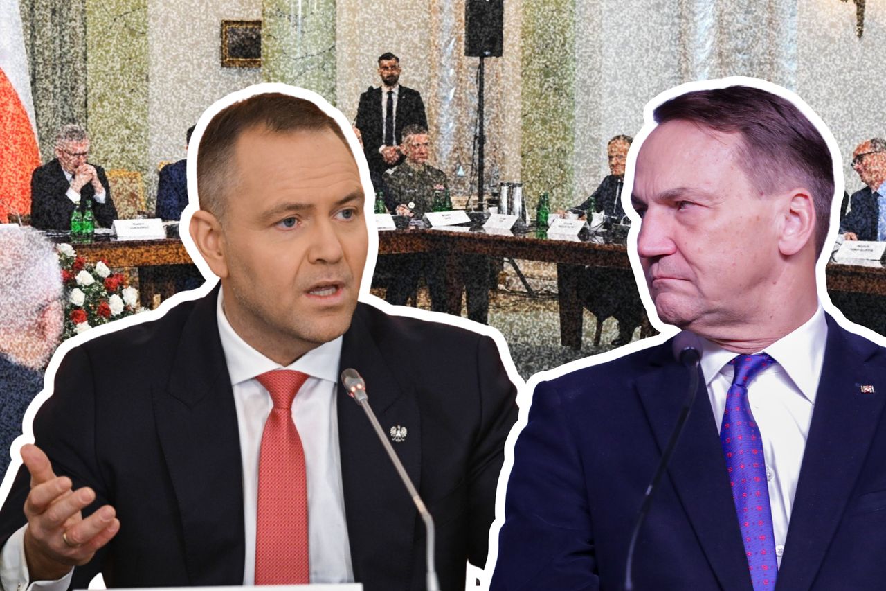 Sikorski krótko odpowiada Nawrockiemu. "Nieprawda"