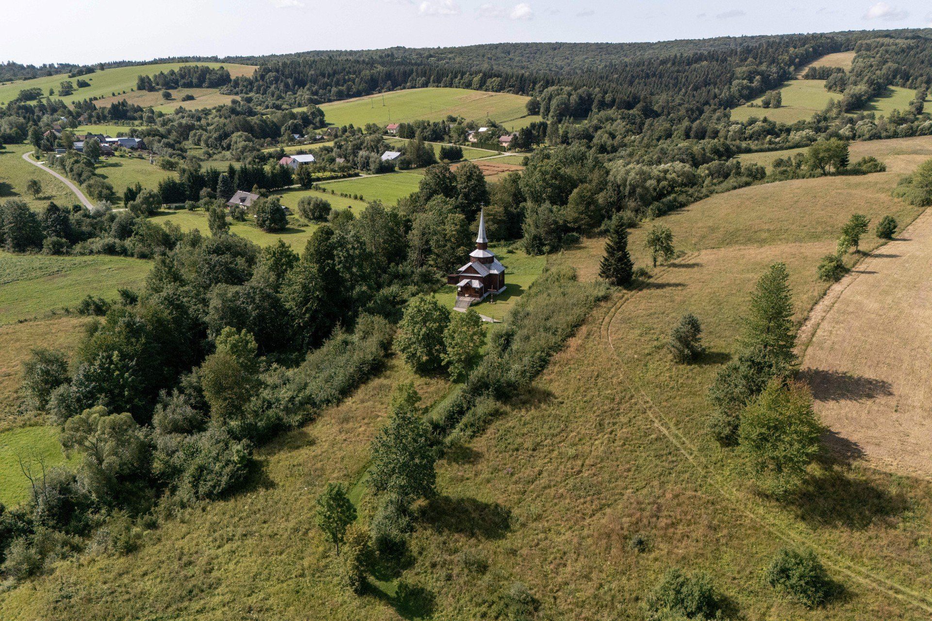 Miejscowość Jureczkowa w powiecie bieszczadzkim w gminie Ustrzyki Dolne na Podkarpaciu, 7 bm.