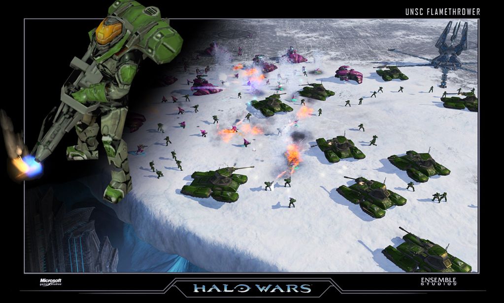 Ensemble ujawnia oddziały i budynki z Halo Wars