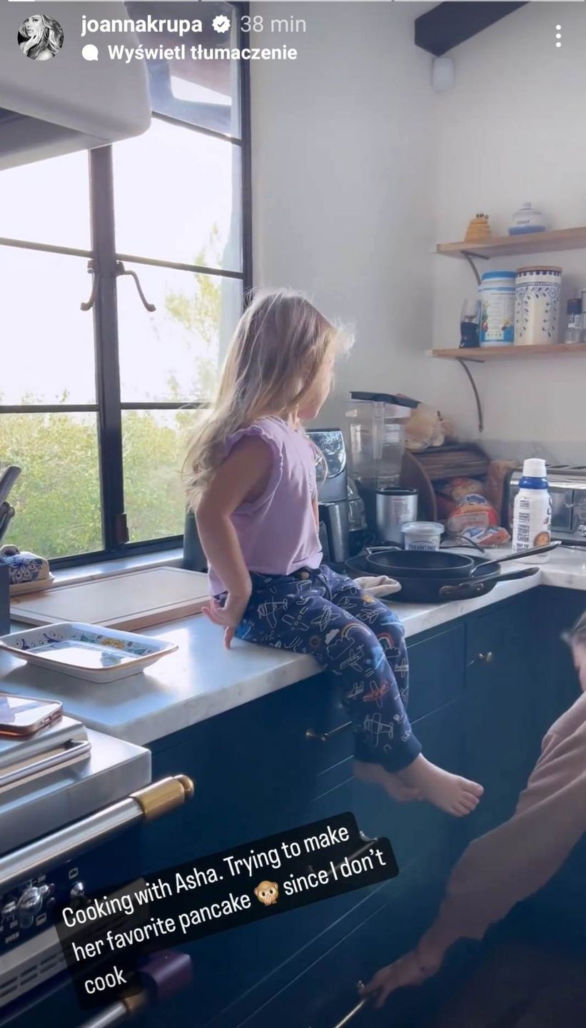 Joanna Krupa gotuje dla Ashy