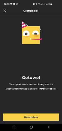 Weryfikacja numeru w InPost Mobile