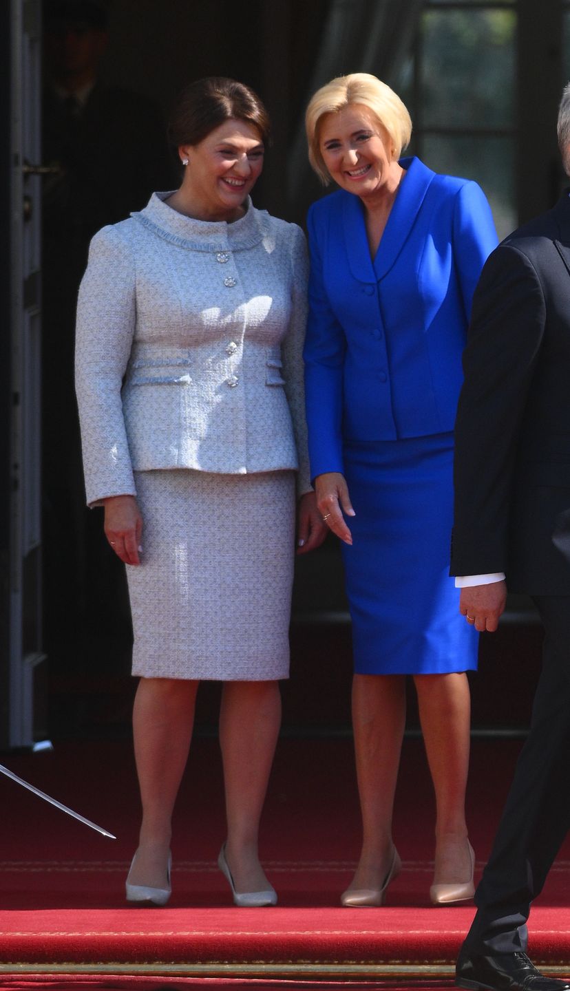 Spotkanie litewskiej pary prezydenckiej z Dudami