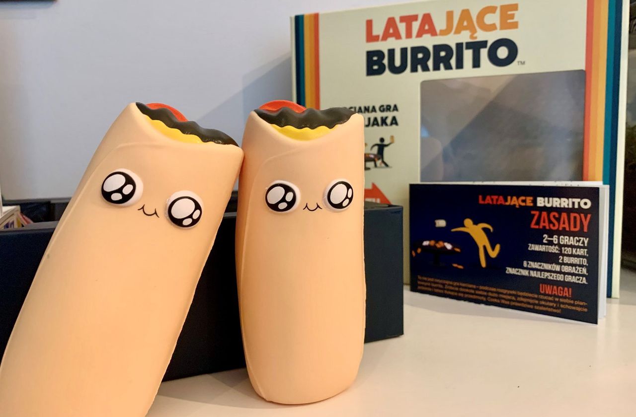 Recenzja gry Latające Burrito, czyli szalonej karcianej gry w zbijaka