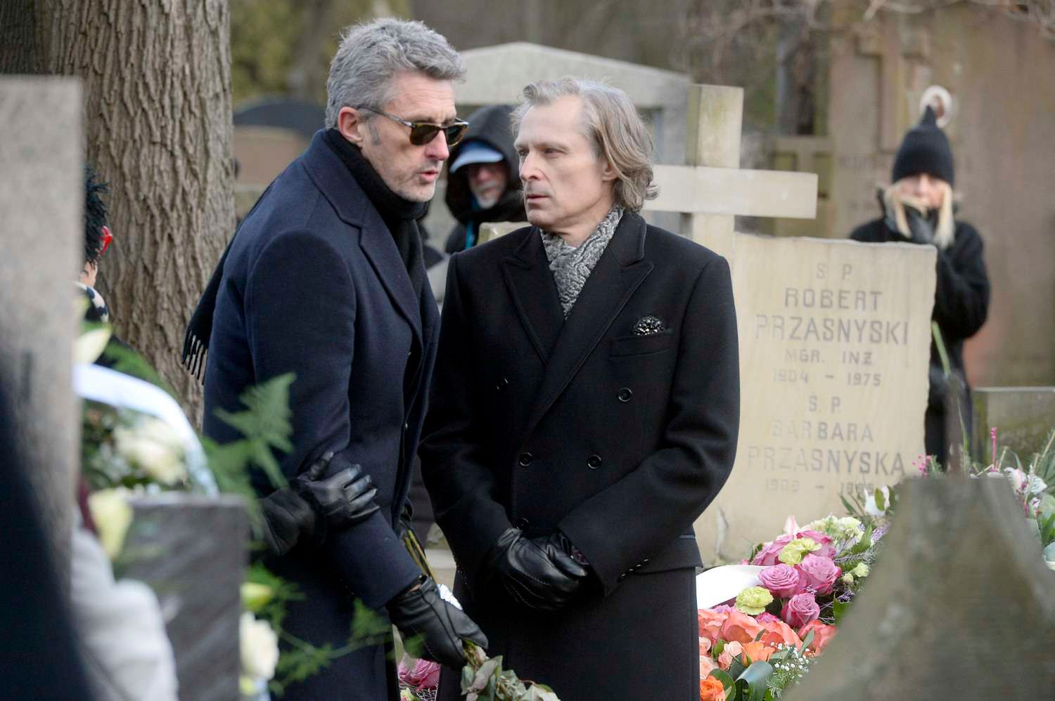 Paweł Pawlikowski, Robert Kozyra - pogrzeb Zuzanny Łapickiej