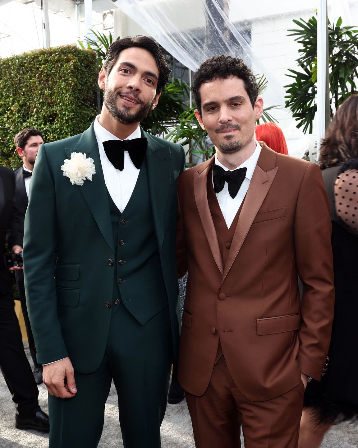 Diego Calva and Damien Chazelle - Złote Globy 2023