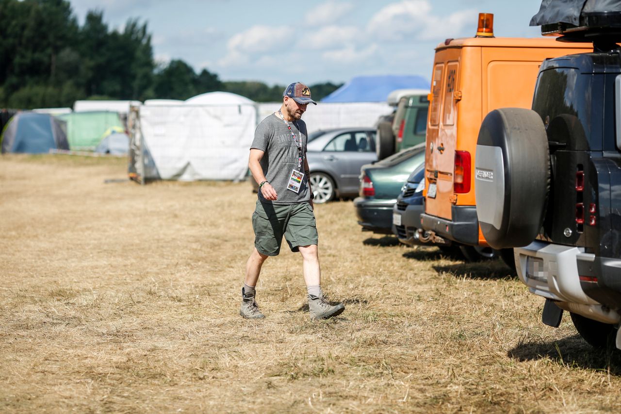 Przemysław Kossakowski na Pol'and'Rock Festival 2021