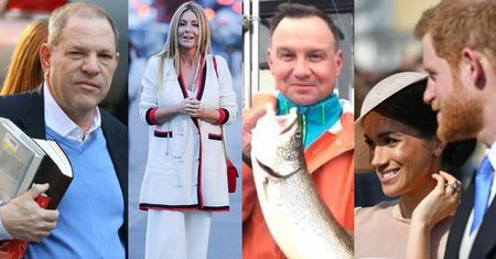 ZDJĘCIA TYGODNIA: Andrzej Duda łowi ryby, a Gosia Rozenek - kandydatki na lady