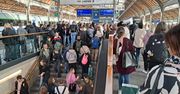 Nagranie z dworca we Wrocławiu. Co za chaos