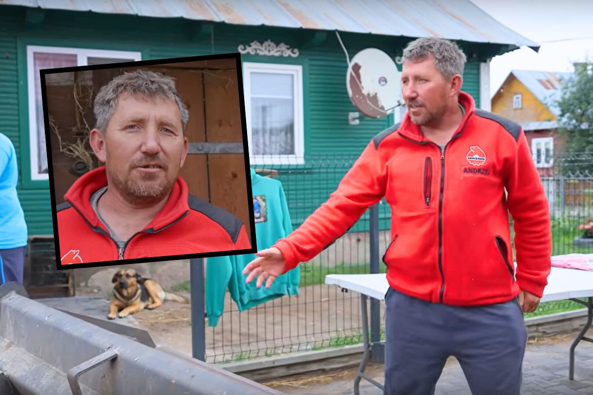 Andrzej z Plutycz pokazał, czym karmi krowy. "Chcesz, żeby się zatruły?"