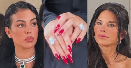 Georgina Rodriguez i Lauren Sanchez eksponują diamentowe pierścionki o łącznej wartości ponad 31 MILONÓW ZŁOTYCH