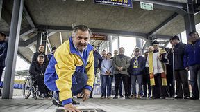 Tablica Ryszarda Fabiszewskiego na stadionie Stali Gorzów (galeria)