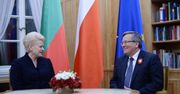 Spotkanie prezydentów Polski i Litwy w Święto Niepodległości