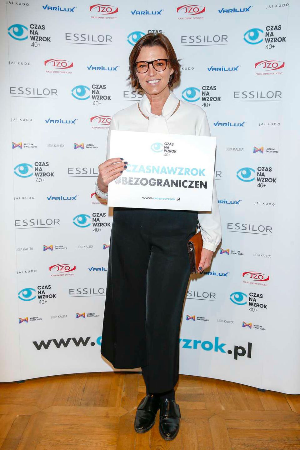Ilona Felicjańska-kampania edukacyjna Czas Na Wzrok 40+