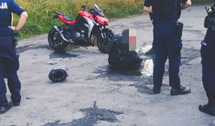 Zabrze. Dramatyczny pościg za motocyklistą, padły strzały
