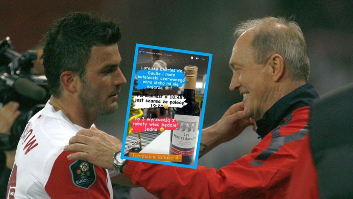 Newspix / Wojciech Figurski / Instagram/zewlakow.michal / Na zdjęciu: Michał Żewłakow i Franciszek Smuda