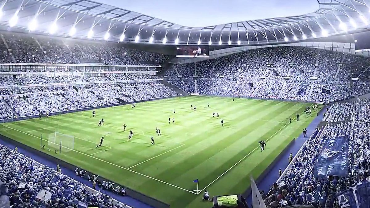 Facebook / twitter.com/SpursOfficial/ / Tak będzie wyglądał nowy stadion Tottenhamu