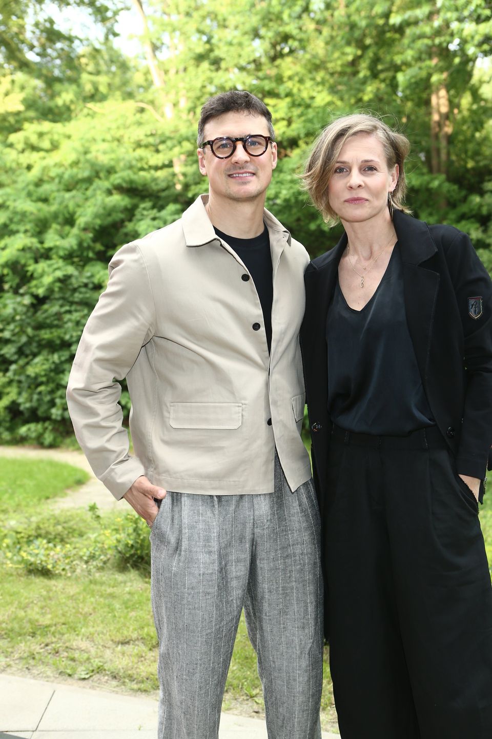 Mateusz Damięcki i Paulina Andrzejewska