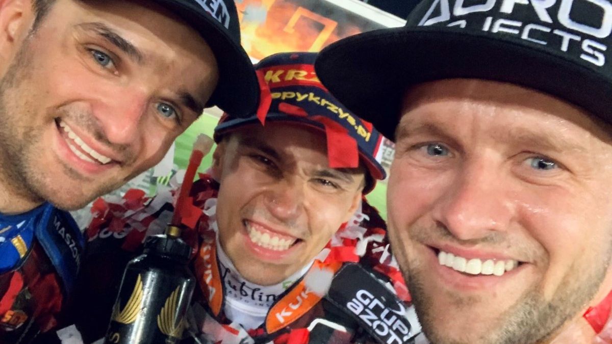 Twitter / SpeedwayGP / Na zdjęciu: Bartosz Zmarzlik, Dominik Kubera, Artiom Łaguta