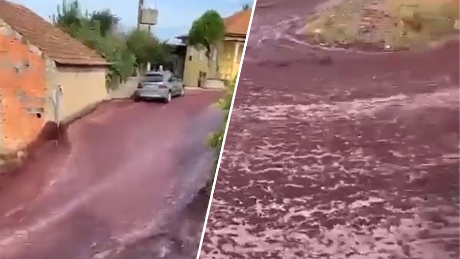 Winna "rzeka" w Portugalii