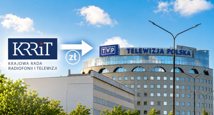 KRRiT przekazała mediom publicznym 291 mln zł. Większość dla TVP