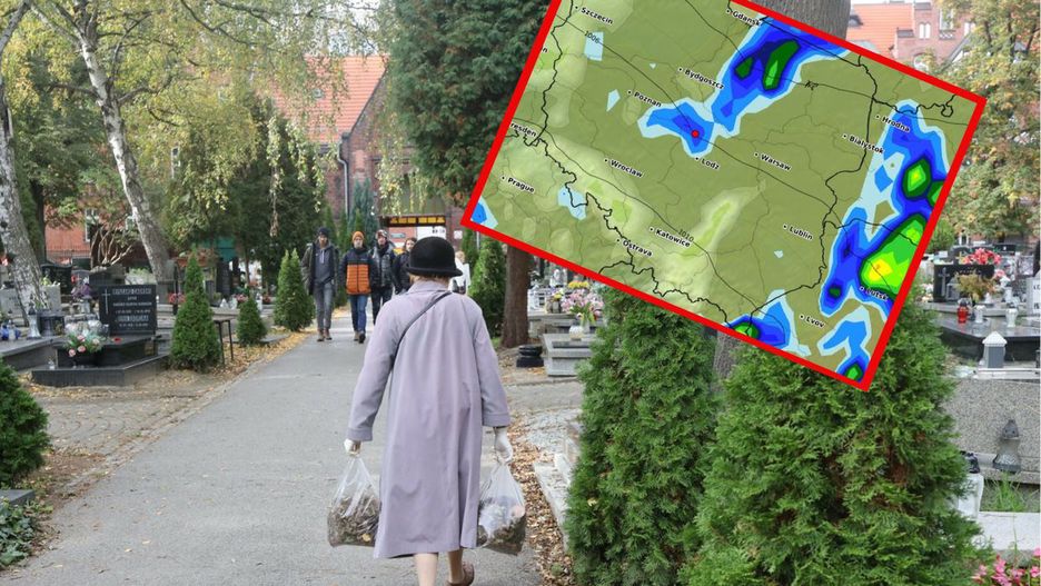 Prognoza pogody na Wszystkich Świętych