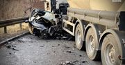 Śląsk. Seat nie miał szans w zderzeniu z ciężarówką. Koszmarny wypadek w Jaworznie