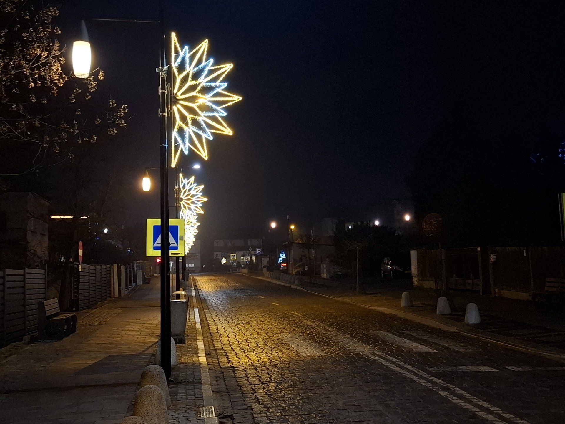 Świąteczne iluminacje w Myszkowie