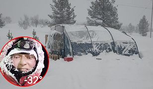 Polka zamieszkała w kamperze w Laponii. "Nie ma nic - tylko las, śnieg i pustkowie"