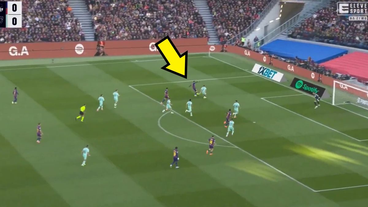 Twitter / Eleven Sports / Gol Lewandowskiego