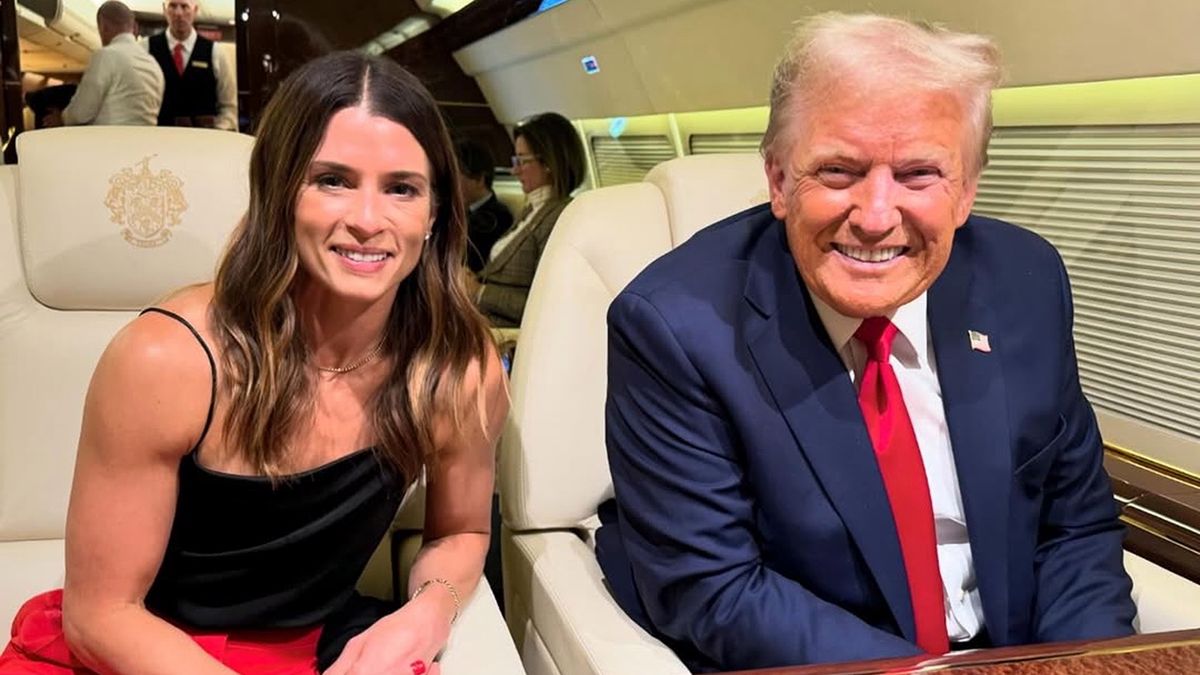 Instagram / Na zdjęciu: Danica Patrick i Donald Trump