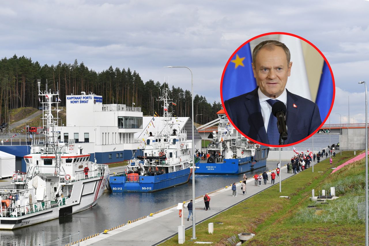 Przekop Mierzei Wiślanej. Rząd Tuska podjął ważną decyzję