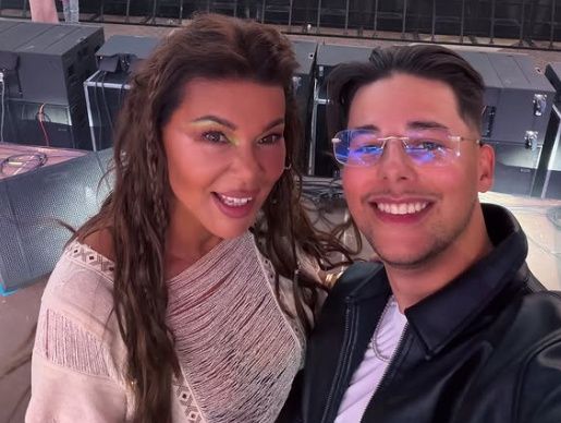 Edyta Górniak i Allan Enso