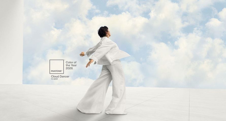 Kolor roku 2026 od Pantone: Cloud Dancer