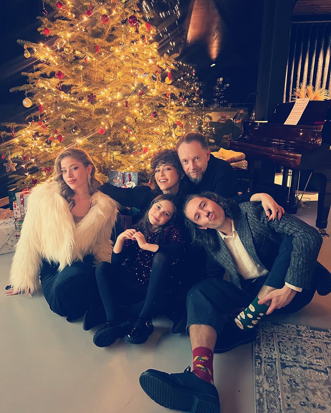 Rodzinne święta Bożego Narodzenia w domu Natalii Kukulskiej