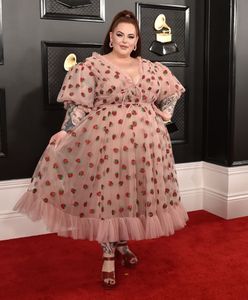 Tess Holliday o fenomenie sukienki w truskawki. "To podwójny standard"