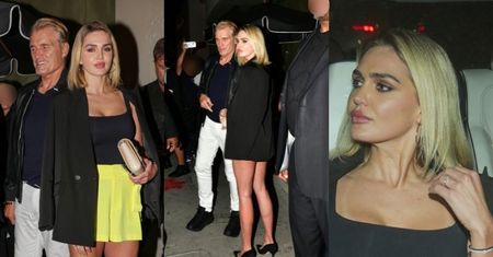 65-letni Dolph Lundgren i jego młodsza o 39 lat ŻONA opuszczają restaurację w West Hollywood (ZDJĘCIA)