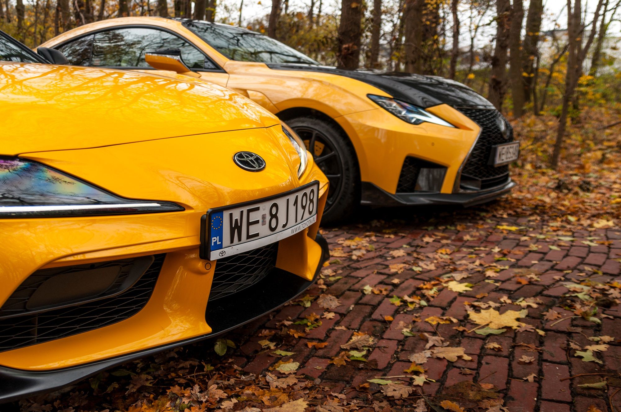 Lexus RC F vs. Toyota GR Supra