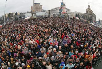 Protesty na Ukrainie. "Dzięki Majdanowi tworzy się społeczeństwo obywatelskie"