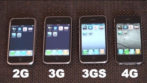 Porównanie czterech iPhone'ów 1