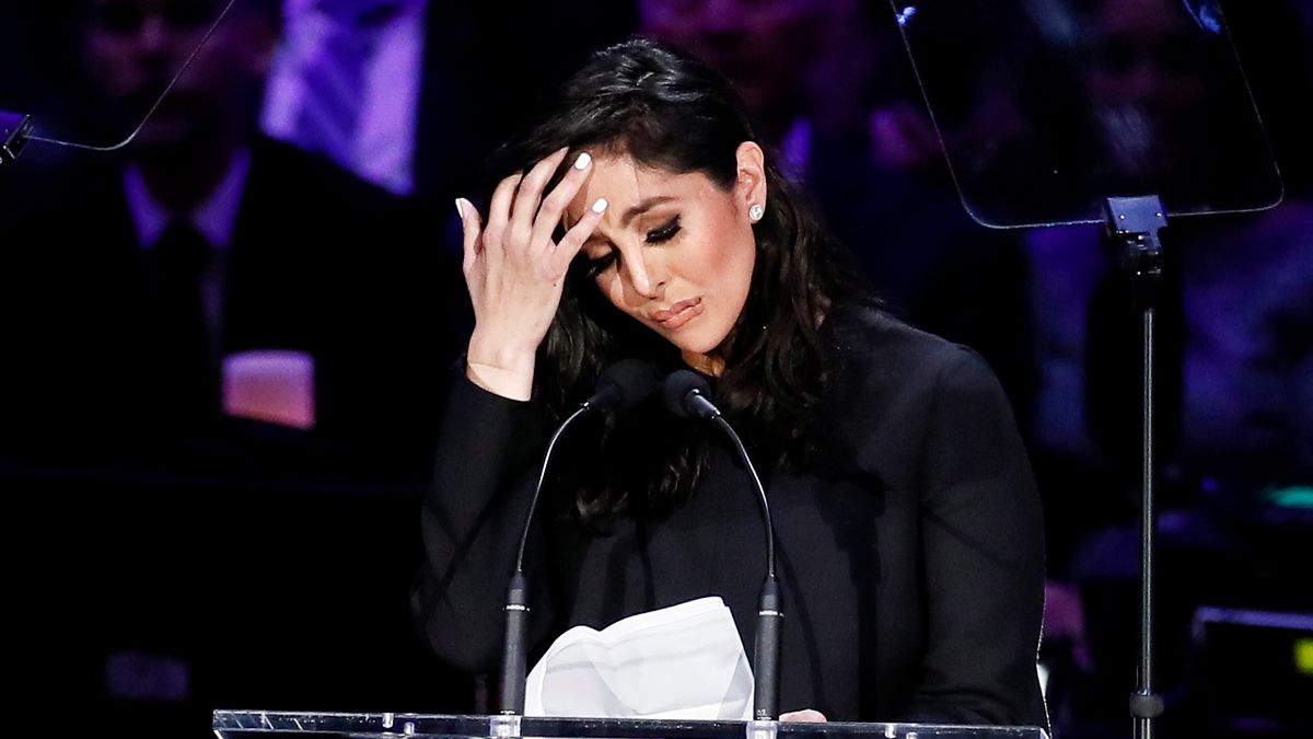 PAP/EPA / ETIENNE LAURENT / Na zdjęciu: Vanessa Bryant