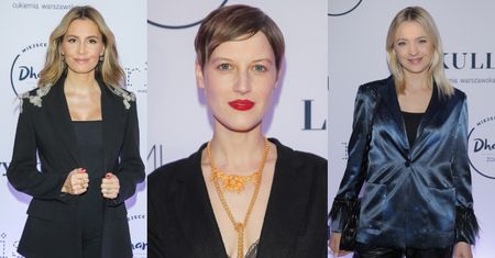 Celebrytki pozują na gali Warszawianka Roku: Agnieszka Hyży, Barbara Kurdej-Szatan, Maja Ostaszewska (ZDJĘCIA)