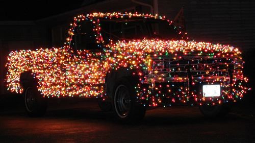 Christmas Truck - szaleniec wizjoner & 3000 lampek!