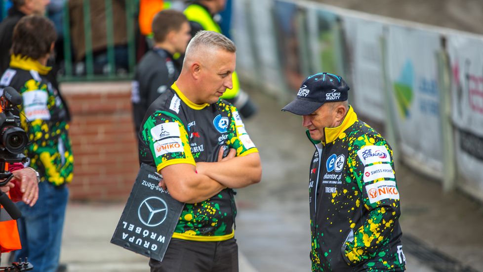 WP SportoweFakty / Mateusz Wójcik / Na zdjęciu: Tomasz Walczak w rozmowie z Markiem Cieślakiem